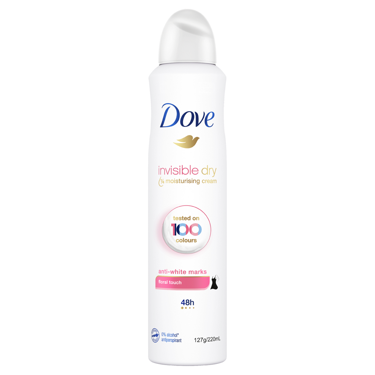 Buy Dove Antiperspirant Aerosol Invisible Dry Floral Touch Deodorant