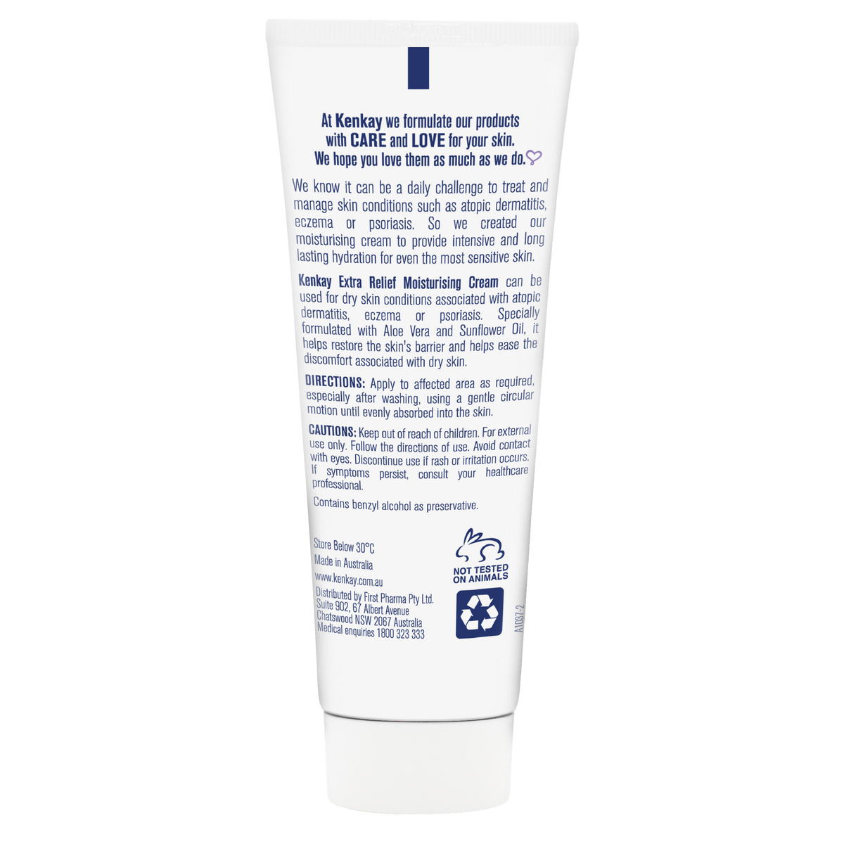 Kenkay Extra Relief Moisturising Cream 500g – Intensive Hautpflege Bei Ekzemen