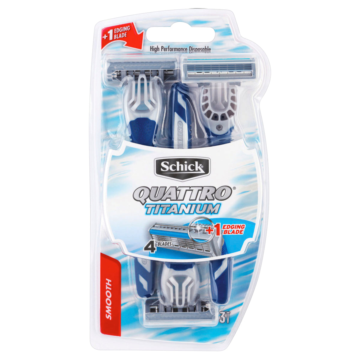 Buy Schick Quattro Titanium 3 pack – Alive Pharmacy Warehouse