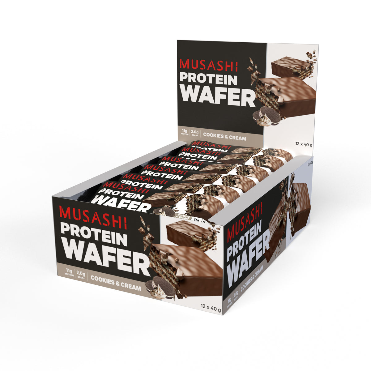Buy Musashi Wafer Protein Bar 40g Alive Pharmacy Warehouse