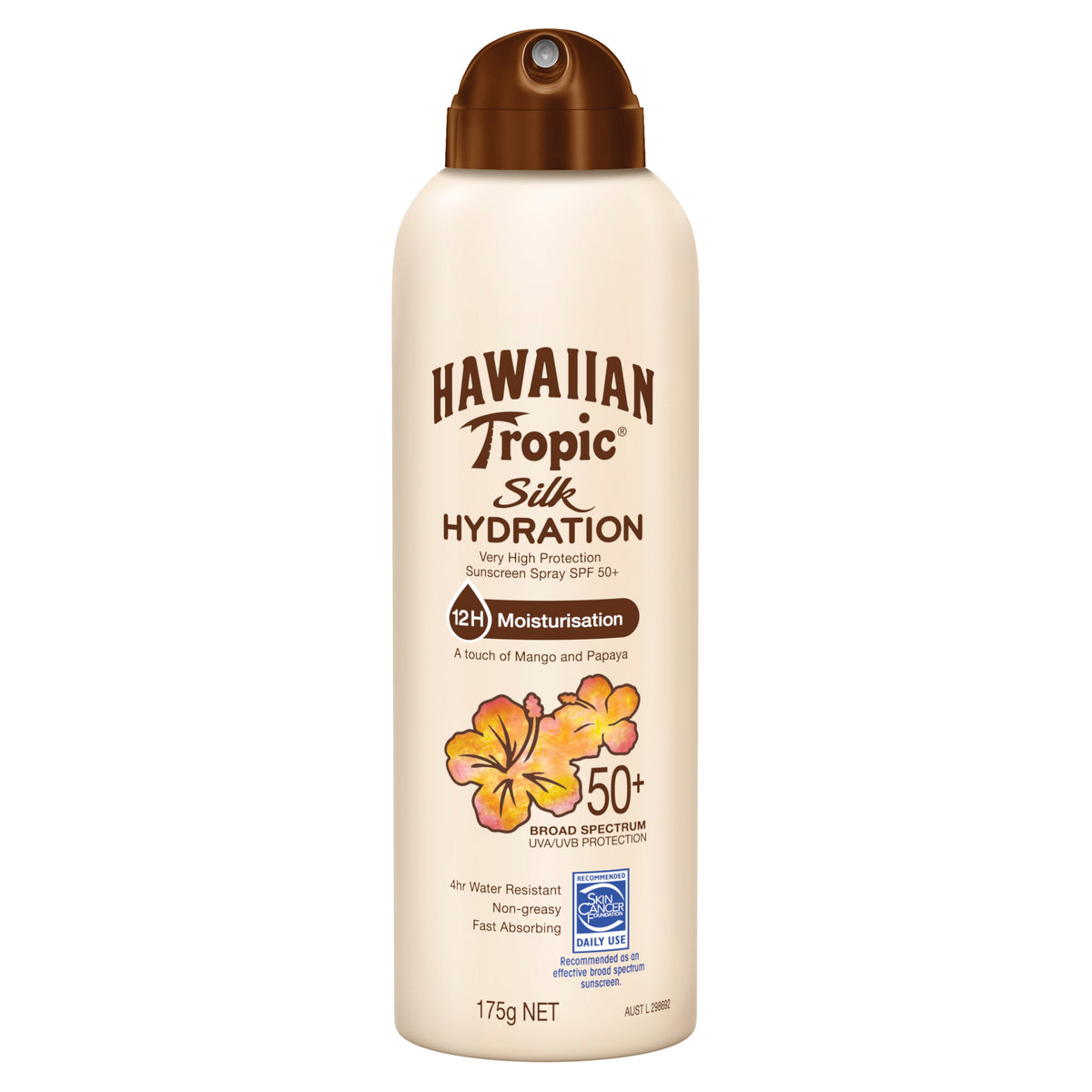 Buy Hawaiian Tropic Silk Hydration Sunscreen Spray SPF 50+ 175g Alive Pharmacy Warehouse