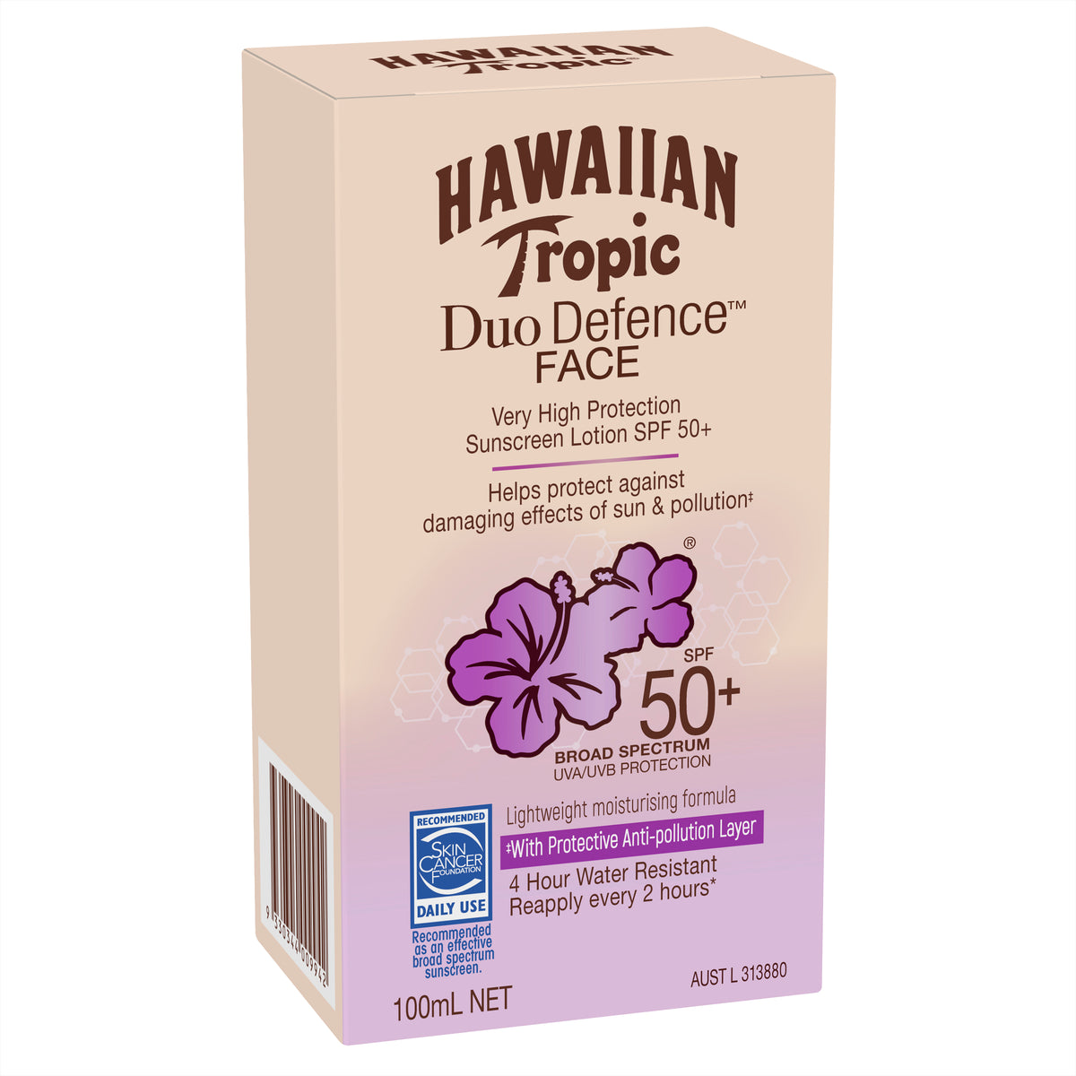 Buy Hawaiian Tropic Duo Defence Sunscreen Face SPF50+ 100mL Alive Pharmacy Warehouse