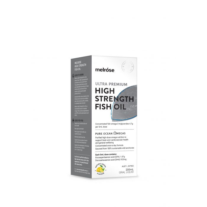Buy Melrose High Strength Fish Oil 200mL Alive Pharmacy Warehouse