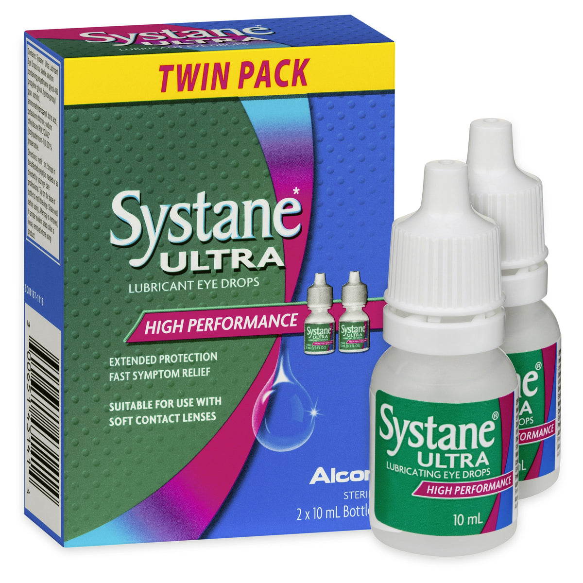 Buy Systane Ultra High Performance Lubricant Eye Drops Twin Pack 2 x