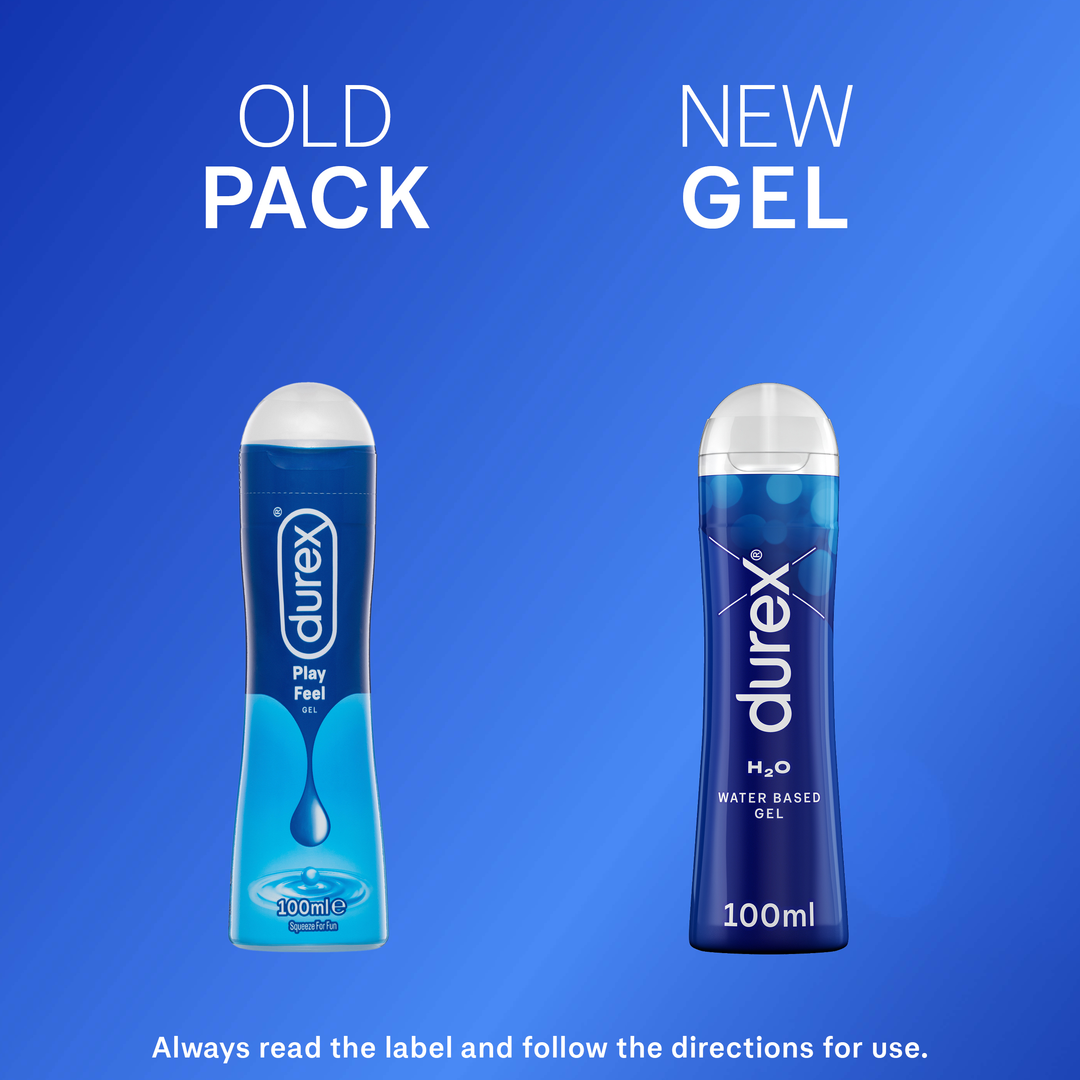 Buy Durex H2O Water Based Lubricant Gel Lube, Pack of 100mL – Alive  Pharmacy Warehouse