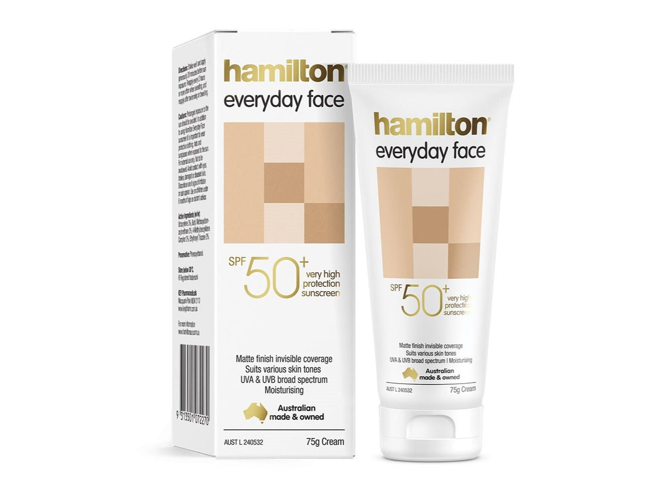 Hamilton Everyday Face SPF 50+ 200g Alive Pharmacy Warehouse