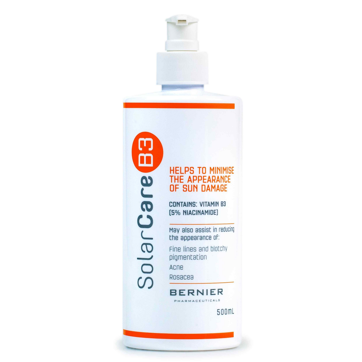 SolarCareB3 Vitamin B3 Cream 500ml – Alive Pharmacy Warehouse