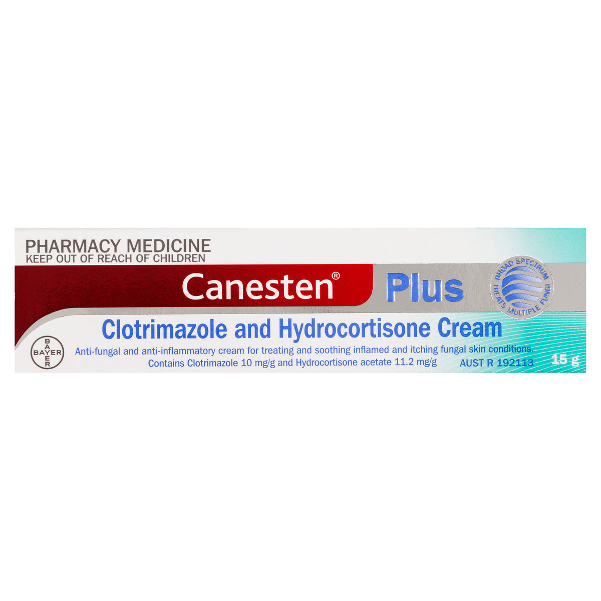 Buy Canesten Plus Antifungal And Anti-Inflammatory Cream 15g – Alive ...