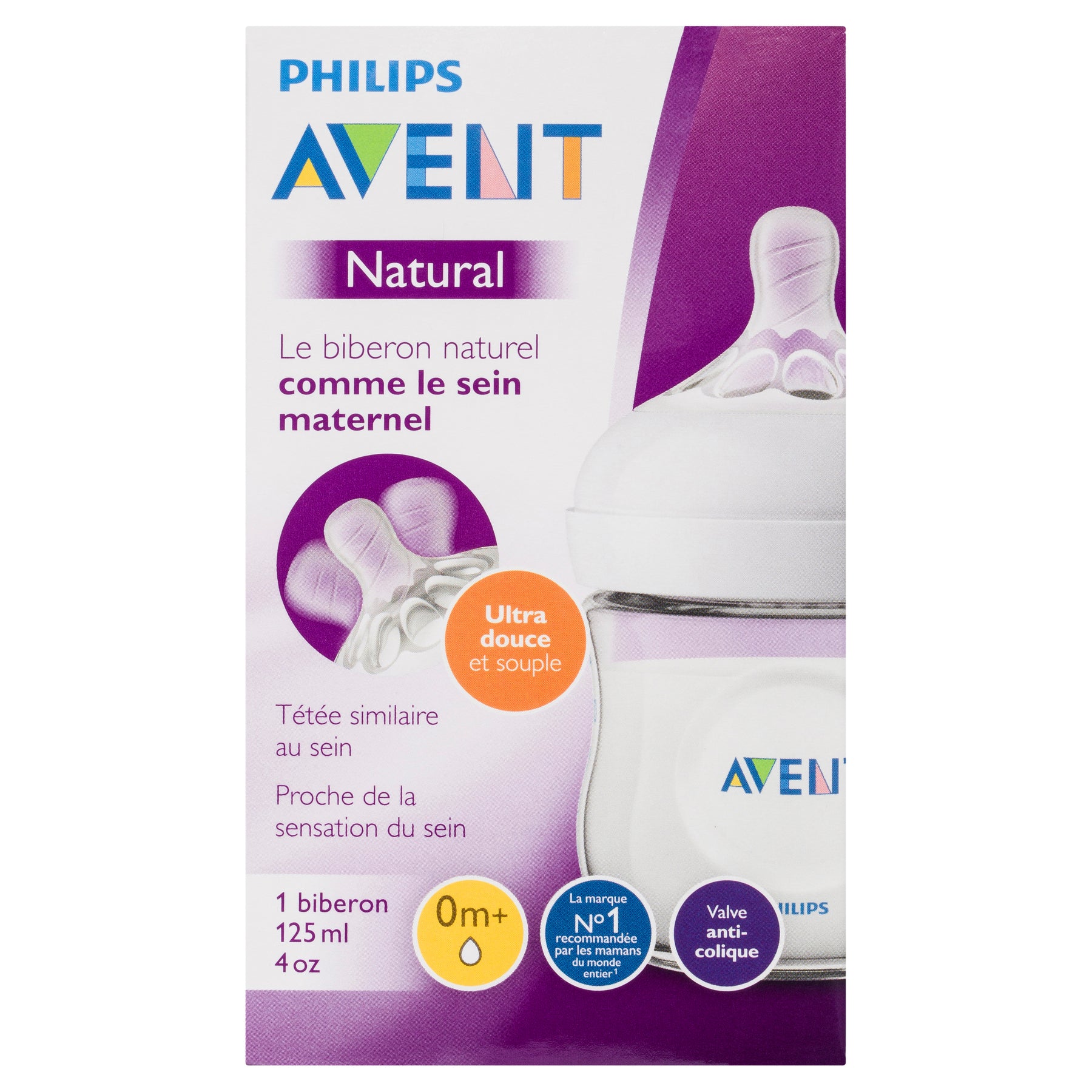 Philips Avent Natural Biberon 0m+ 125ml