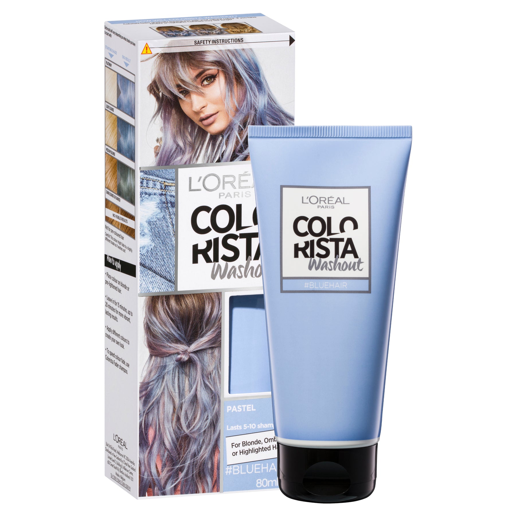 LOreal Paris Colorista Semi Permanent Hair Colour For Blonde Hair Purple  118 ml  Amazonin Beauty