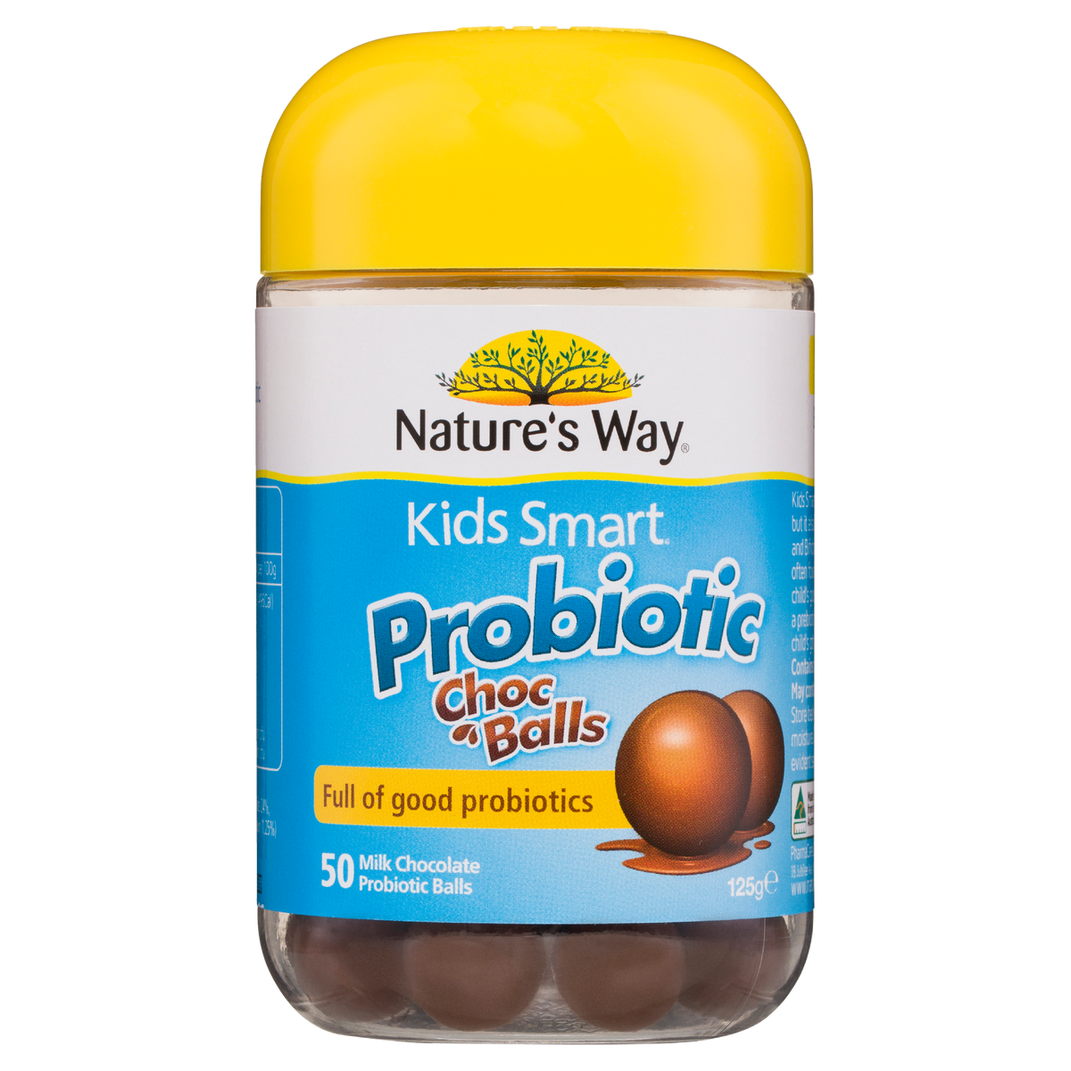 Nature's Way Kids Smart Probiotic Chocolate Balls 50 Pack – Alive ...