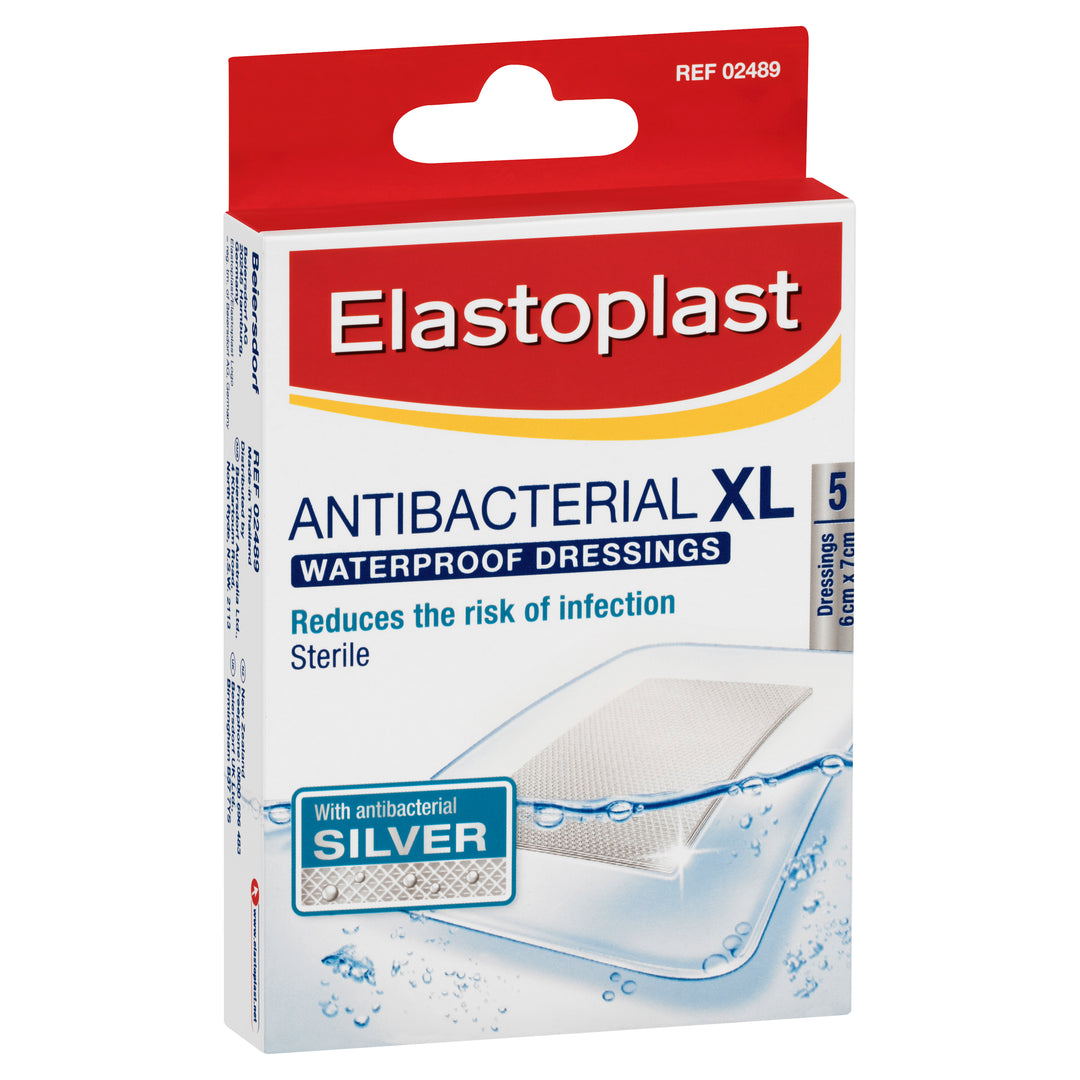 elastoplast silver dressings Elastoplast - Antibacterial Waterproof Adhesive Dressing