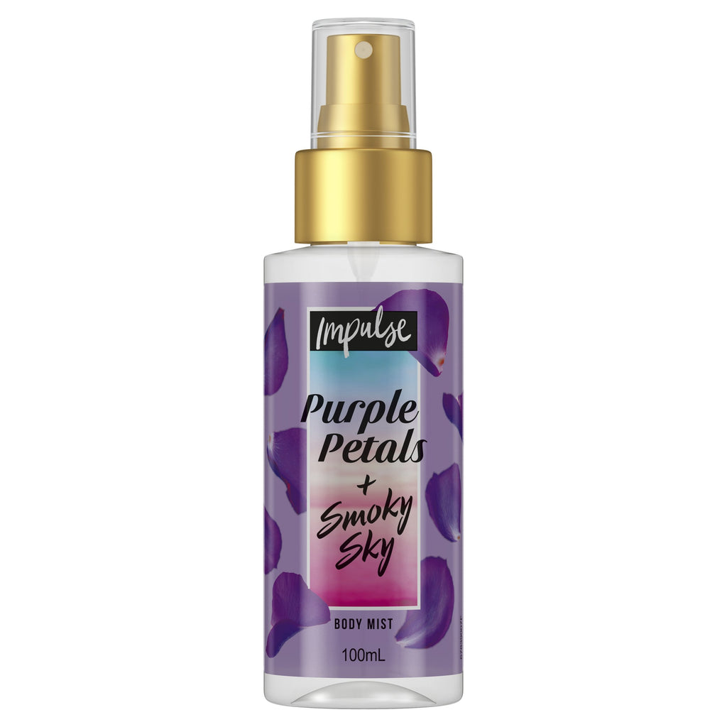 Impulse Mists Body Spray Purple Petals 100mL